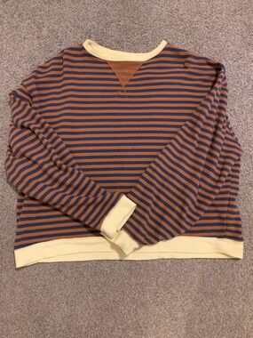 We The Free Classic Striped Crewneck